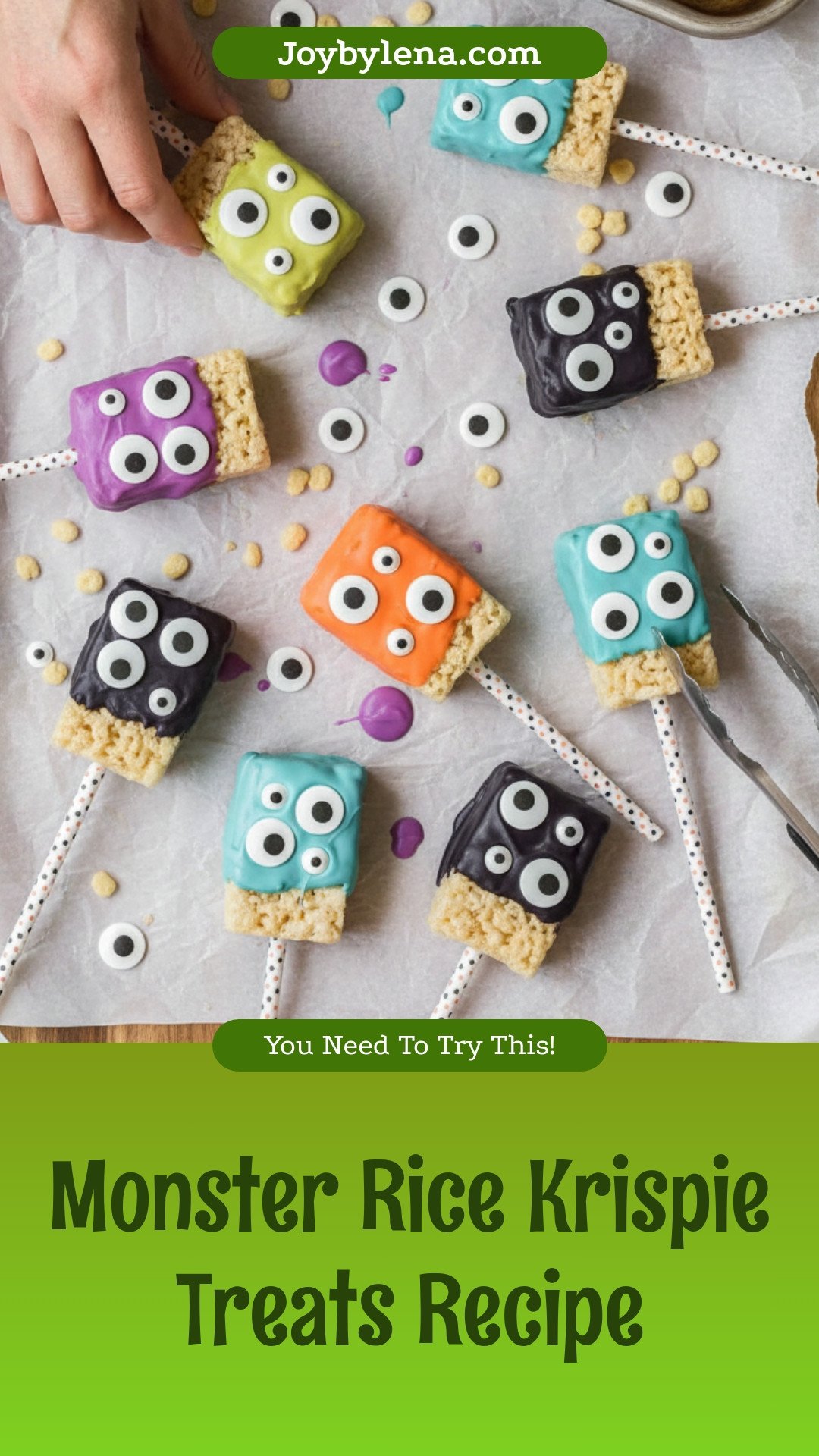 Monster Rice Krispie Treats