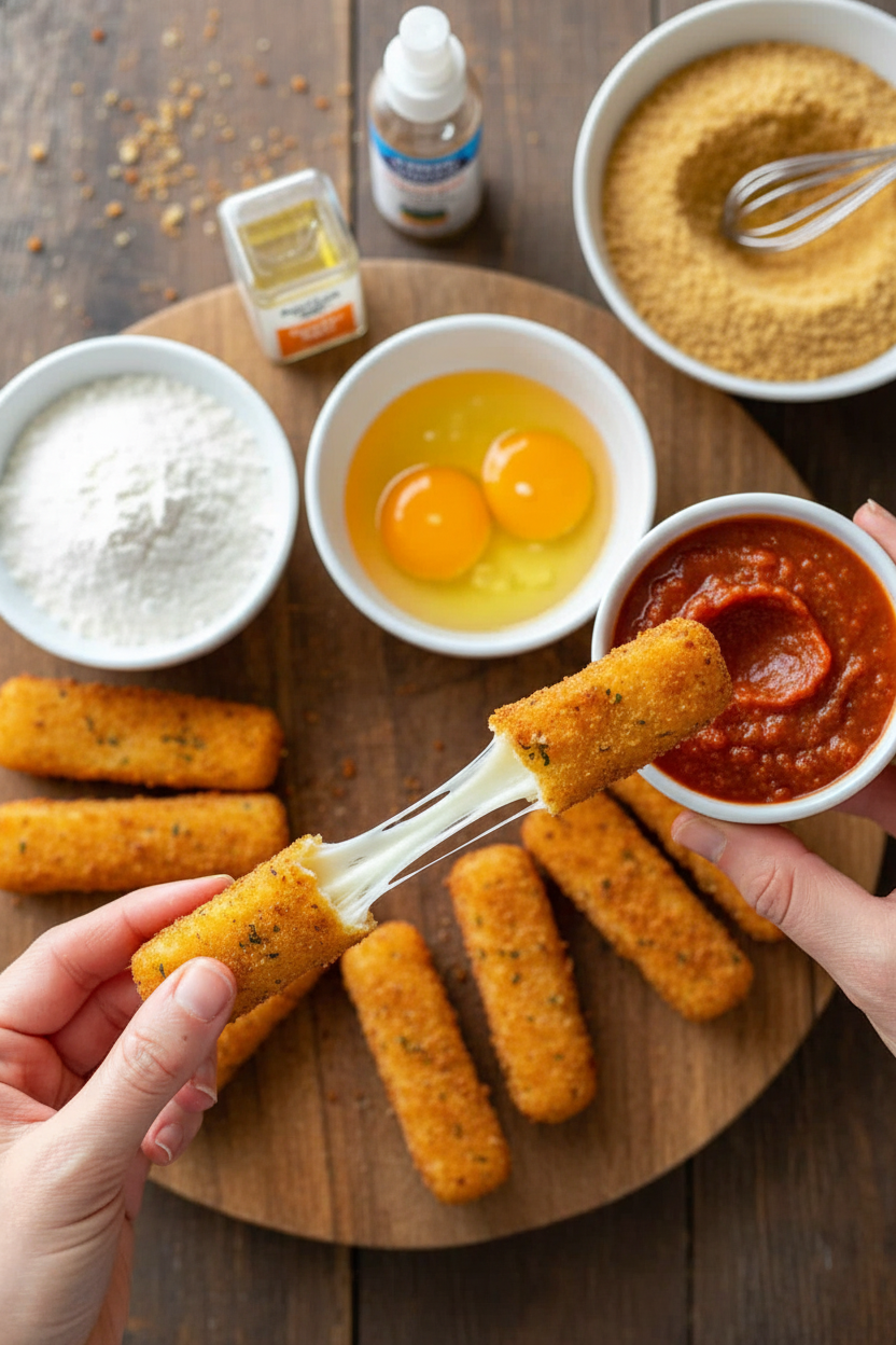 Mozzarella Cheese Sticks (VIDEO)