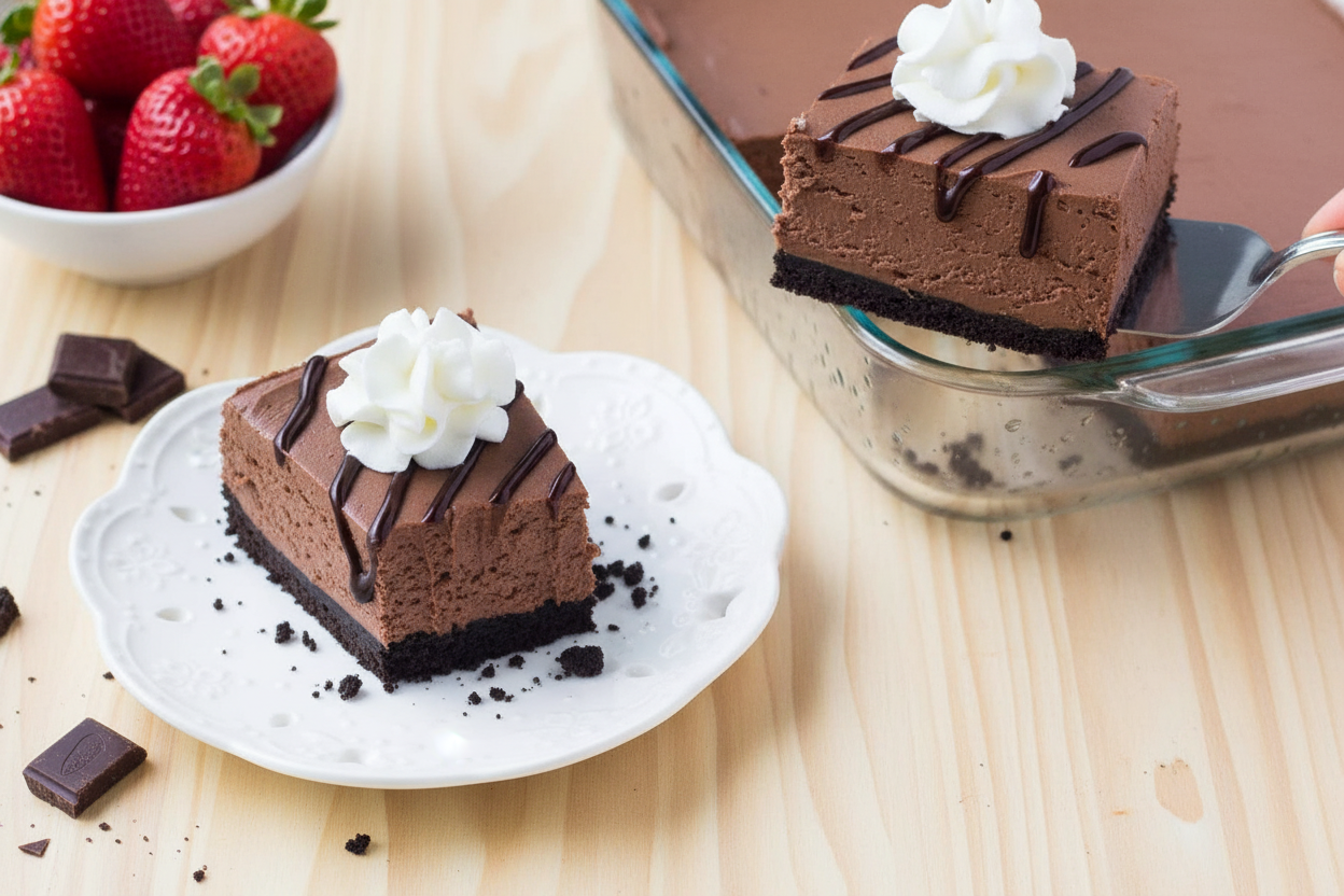 No Bake Chocolate Cheesecake Recipe
