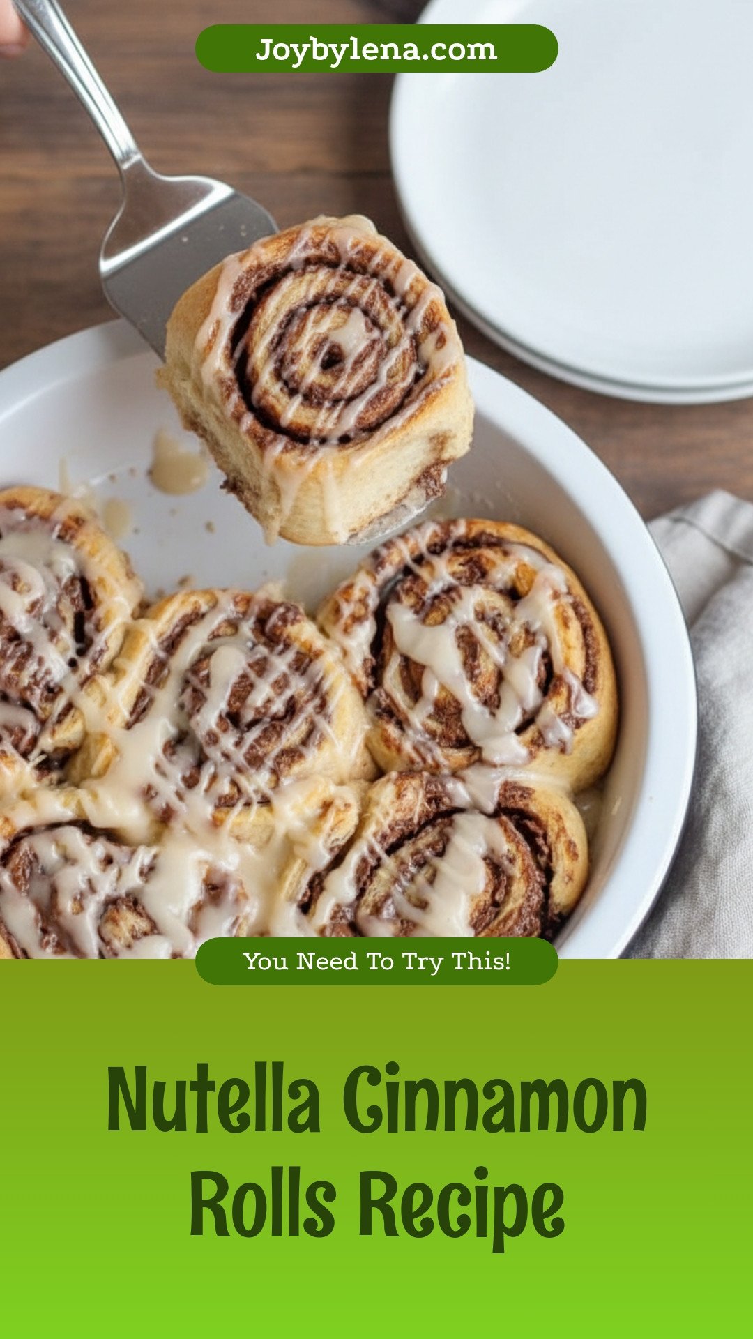 Nutella Cinnamon Rolls