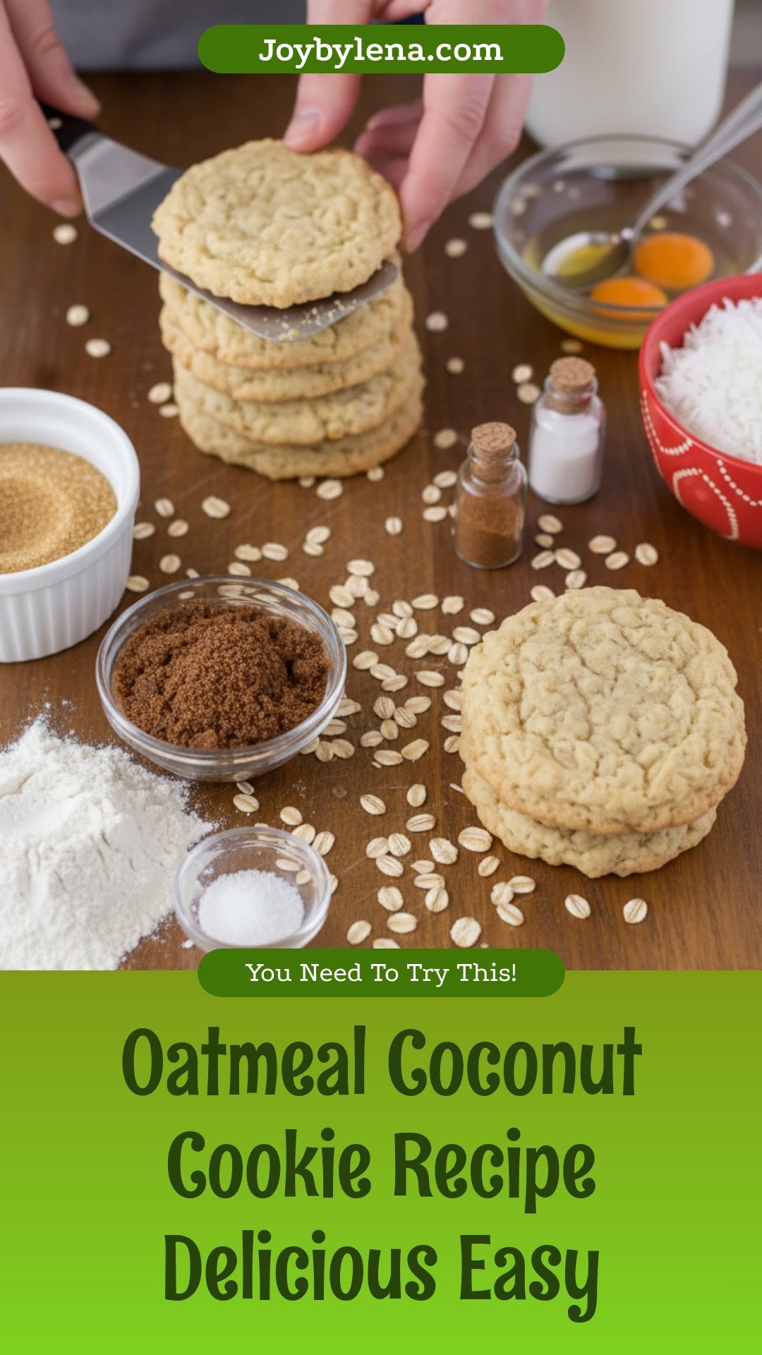 Oatmeal Coconut Cookies