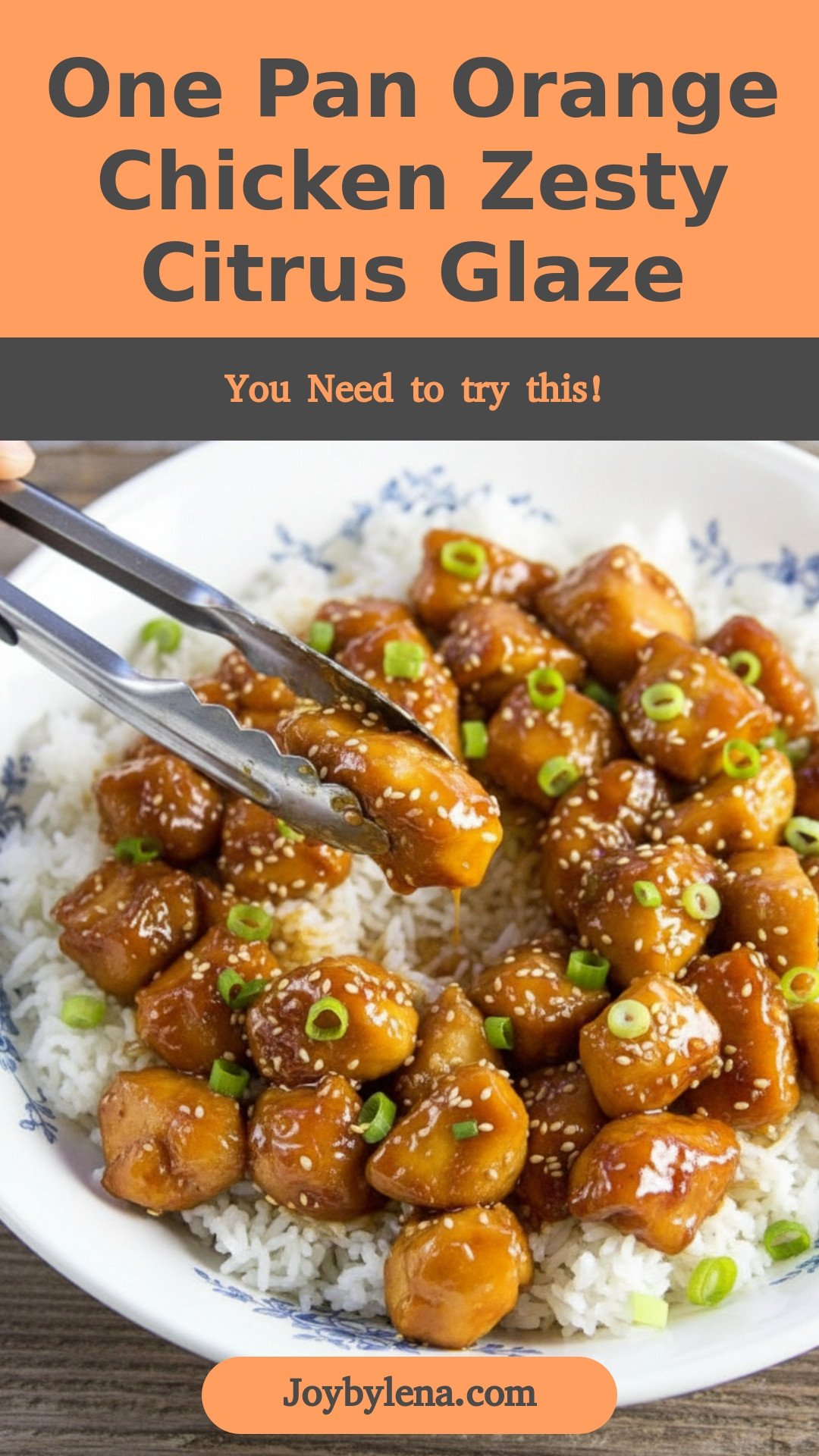 One Pan Orange Chicken: Zesty Citrus Glazed Perfection