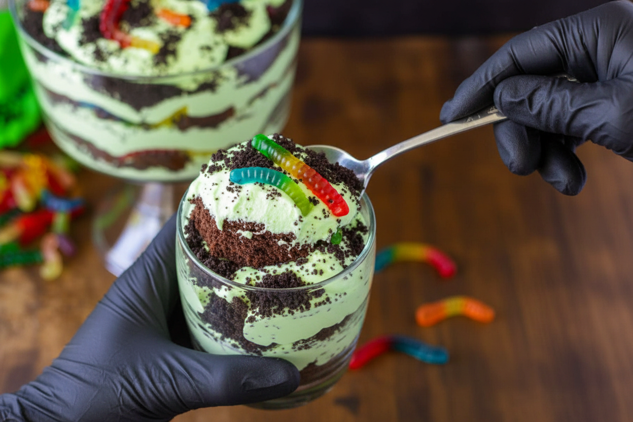 Oogie Boogie Halloween Trifle Recipe