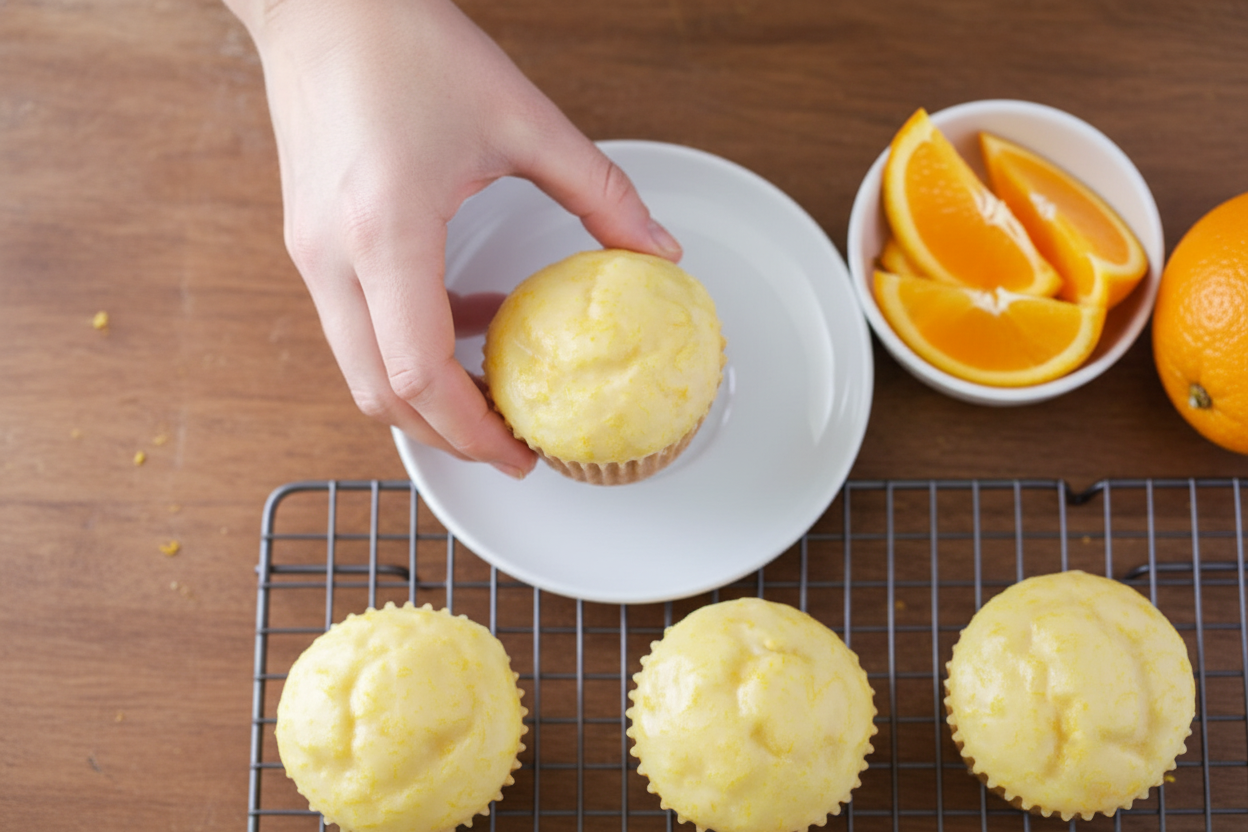 Orange Muffins Recipe Easy Homemade Baking