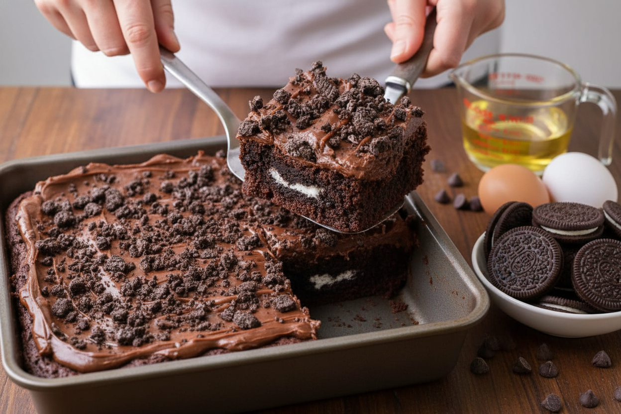 Oreo Brownies Recipe Easy Fudgy Dessert
