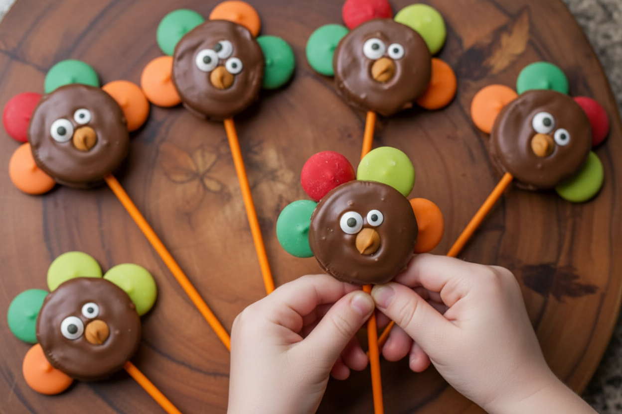Oreo Turkey Thanksgiving Treats For Kids