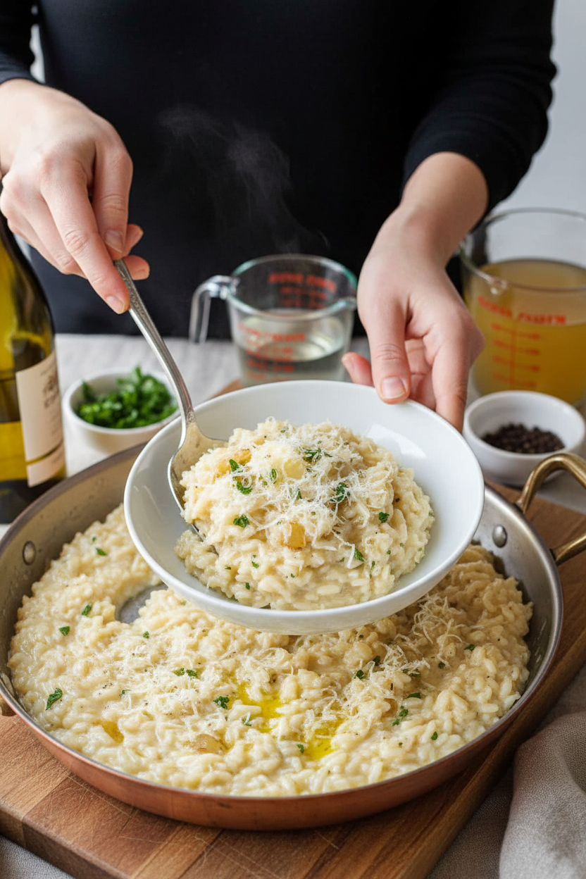 Parmesan Risotto Recipe (with Video)