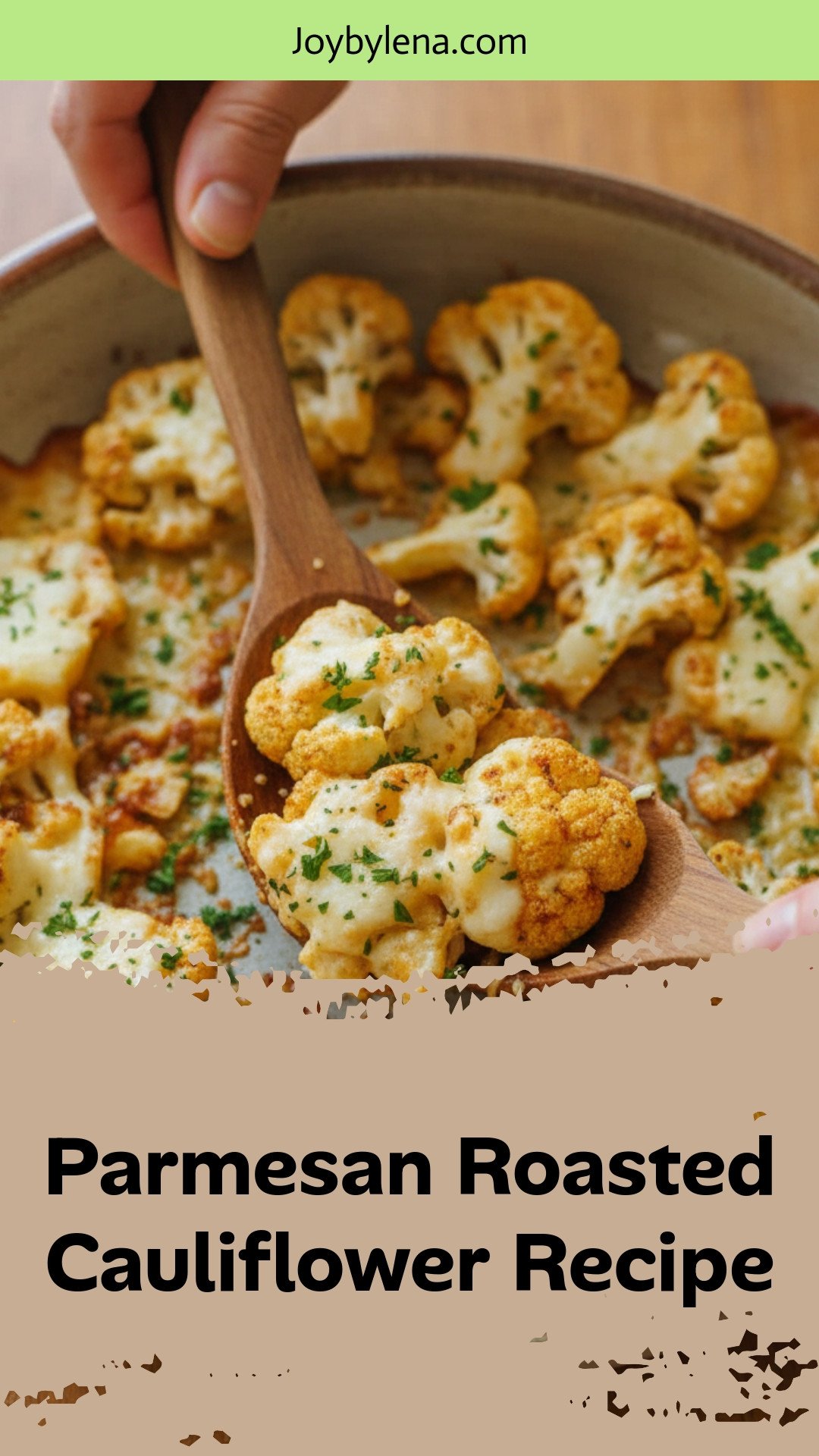 Parmesan Roasted Cauliflower Recipe