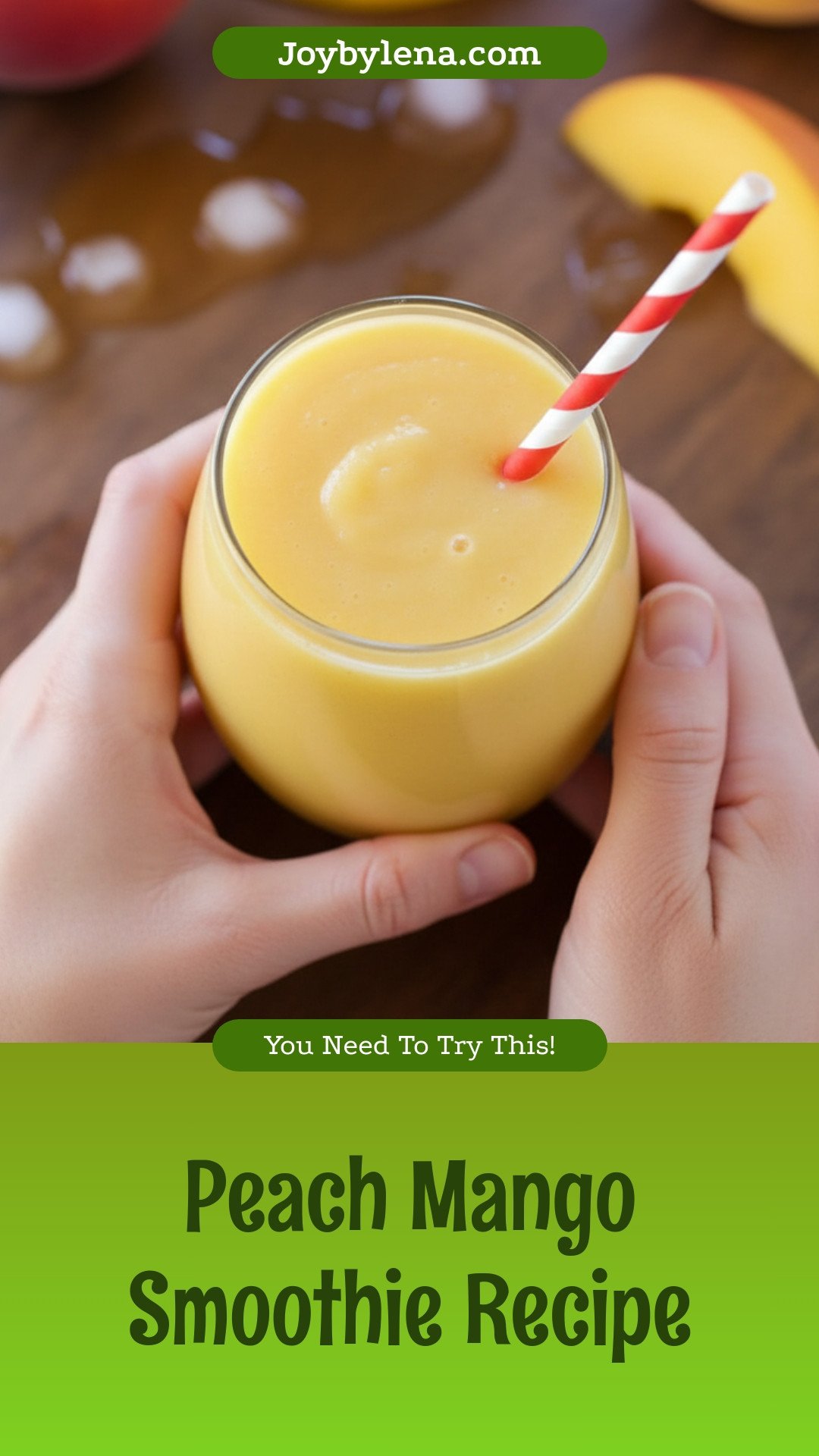 Peach Mango Smoothie