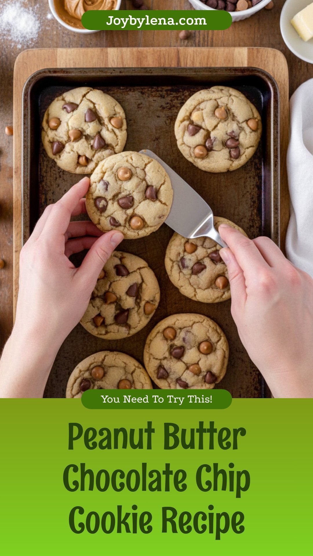 Peanut Butter Chocolate Chip Cookies