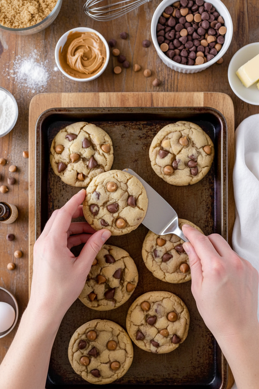 Peanut Butter Chocolate Chip Cookies