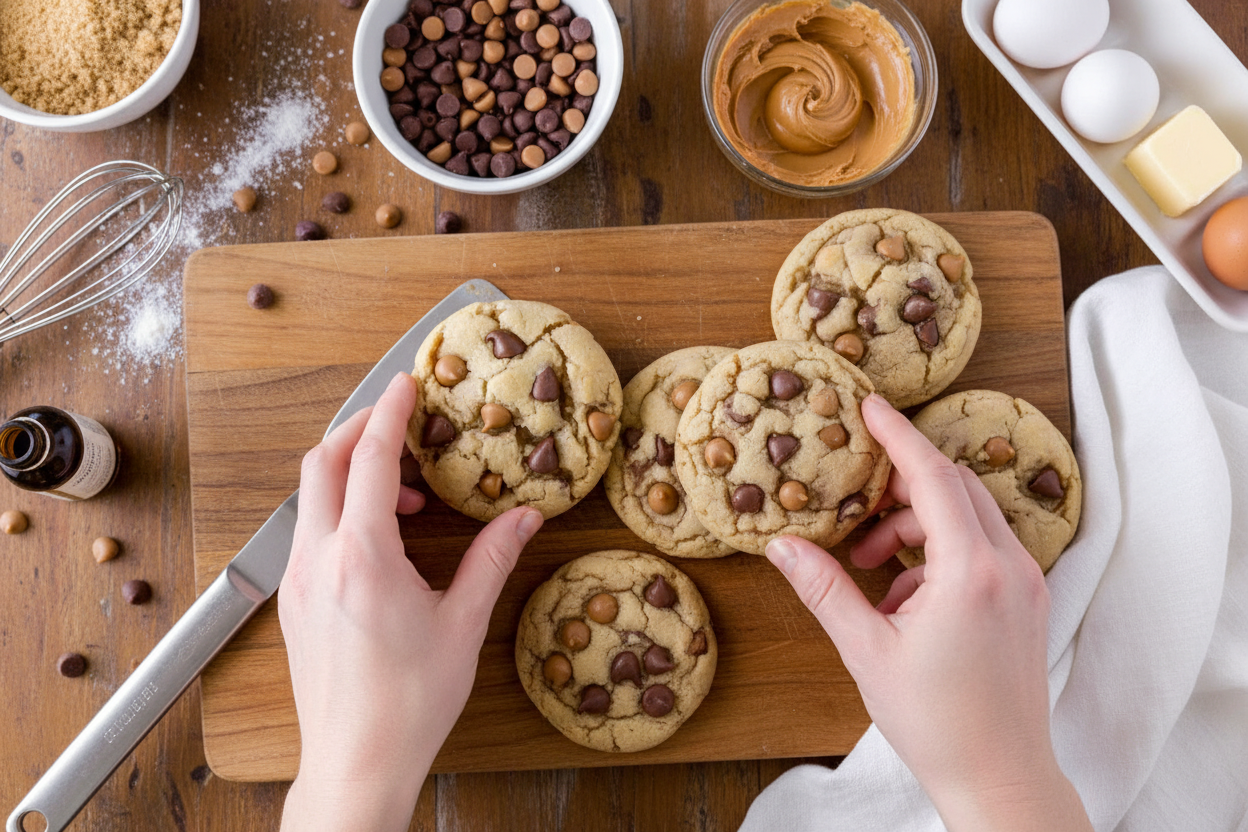 Peanut Butter Chocolate Chip Cookie Recipe