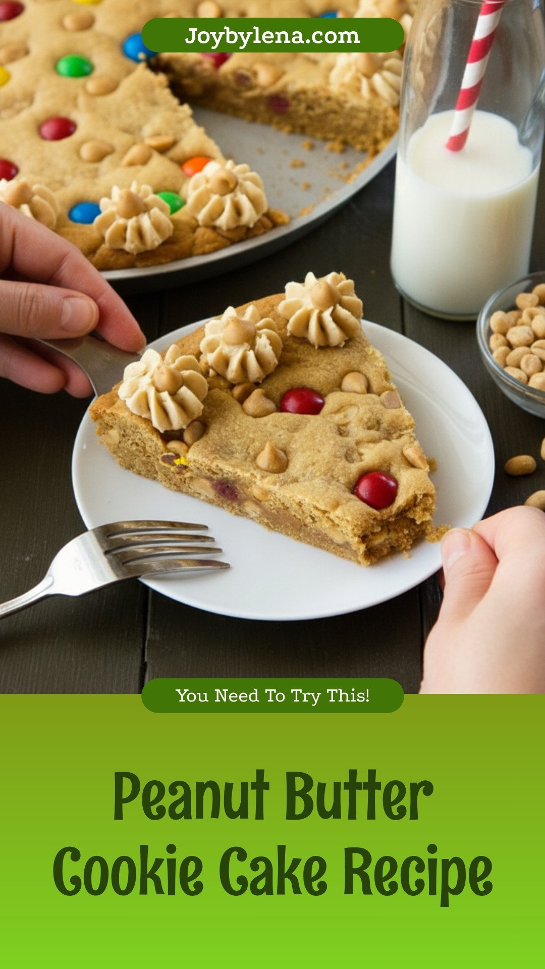 Peanut Butter Cookie Cake