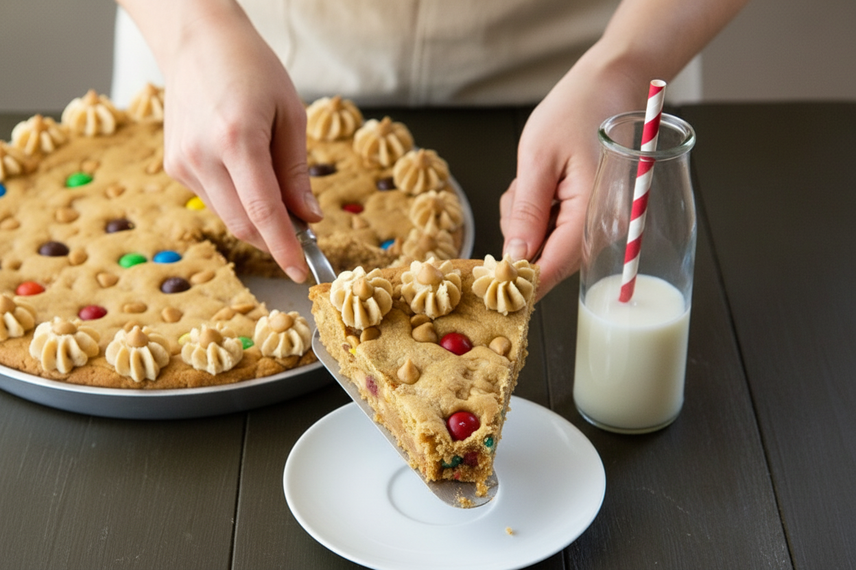 Peanut Butter Cookie Cake Recipe