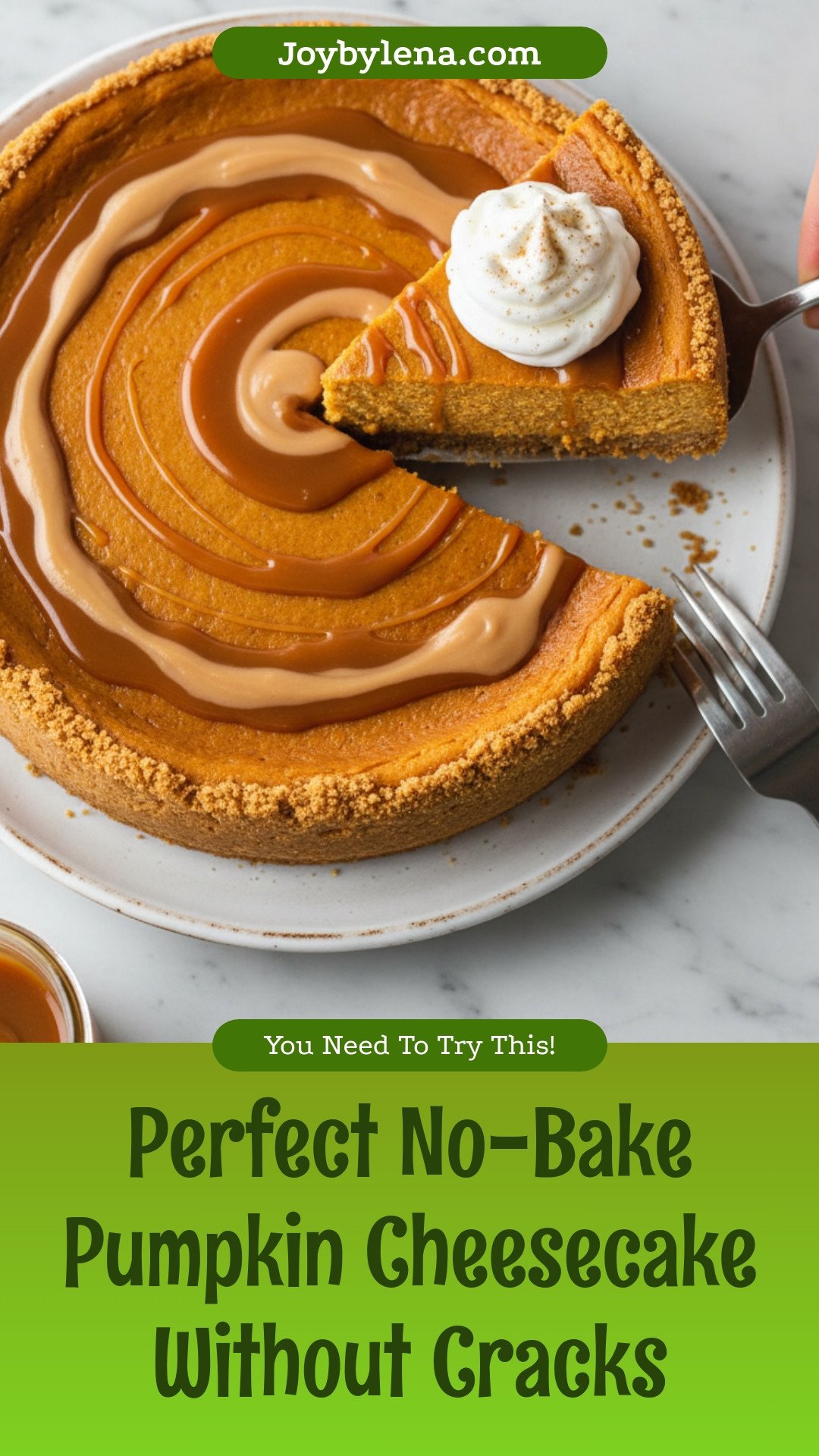 The Secret to the Best Pumpkin Cheesecake (no water bath, no cracks)