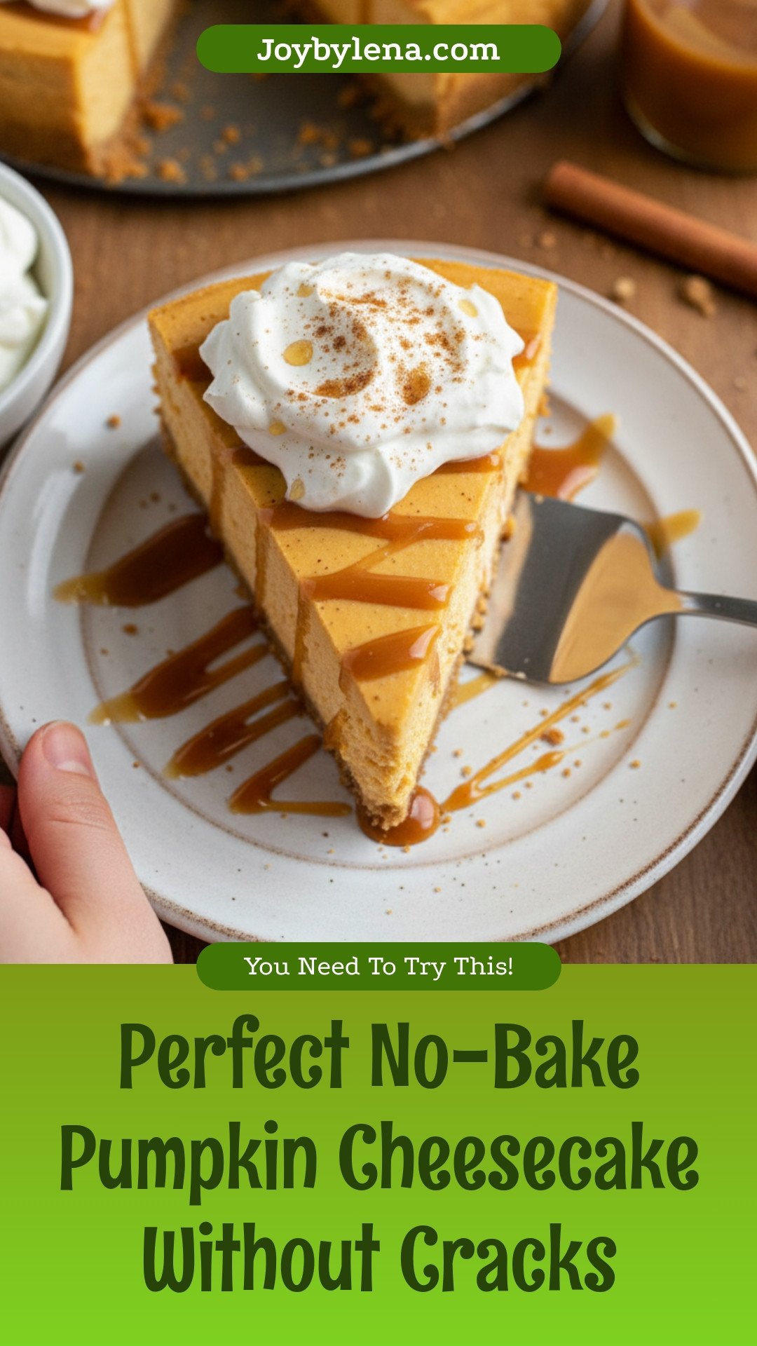 The Secret to the Best Pumpkin Cheesecake (no water bath, no cracks)