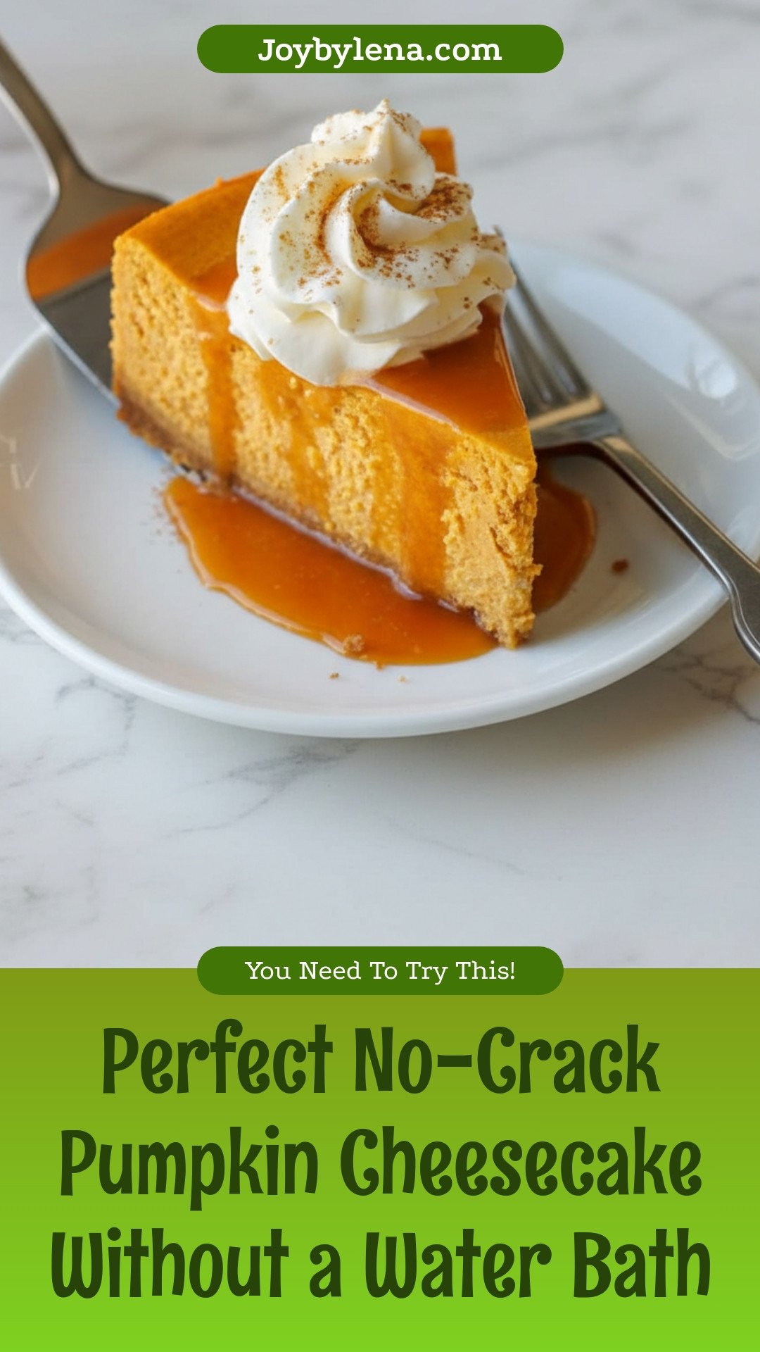 The Secret to the Best Pumpkin Cheesecake (no water bath, no cracks)