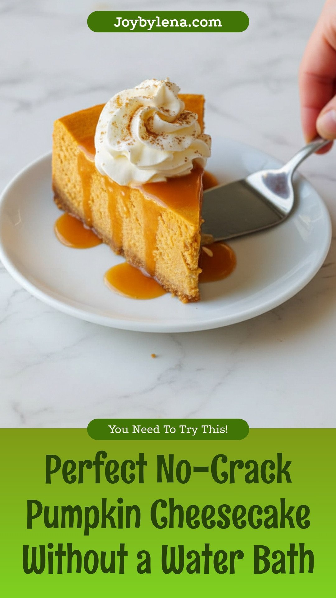 The Secret to the Best Pumpkin Cheesecake (no water bath, no cracks)