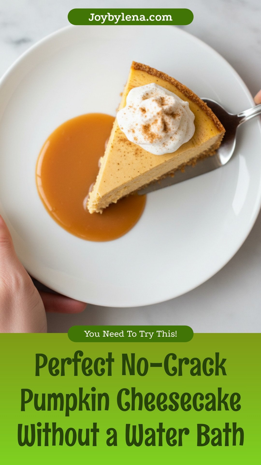 The Secret to the Best Pumpkin Cheesecake (no water bath, no cracks)
