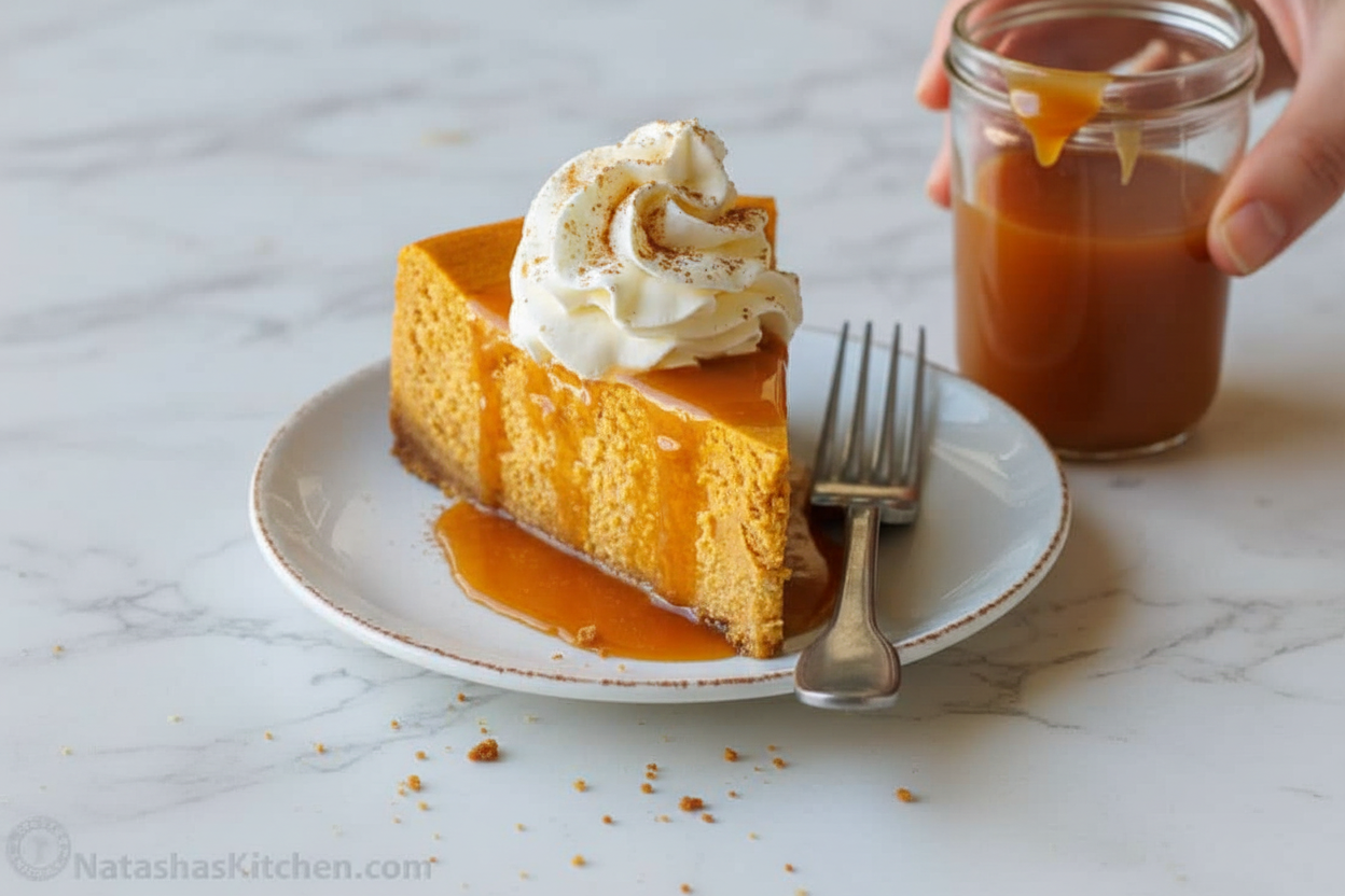 Perfect No-Crack Pumpkin Cheesecake Without a Water Bath