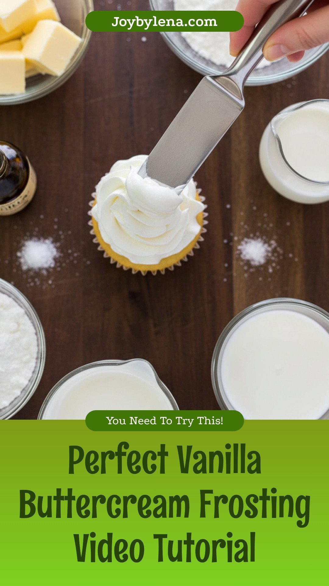 Vanilla Buttercream Frosting (with Video)