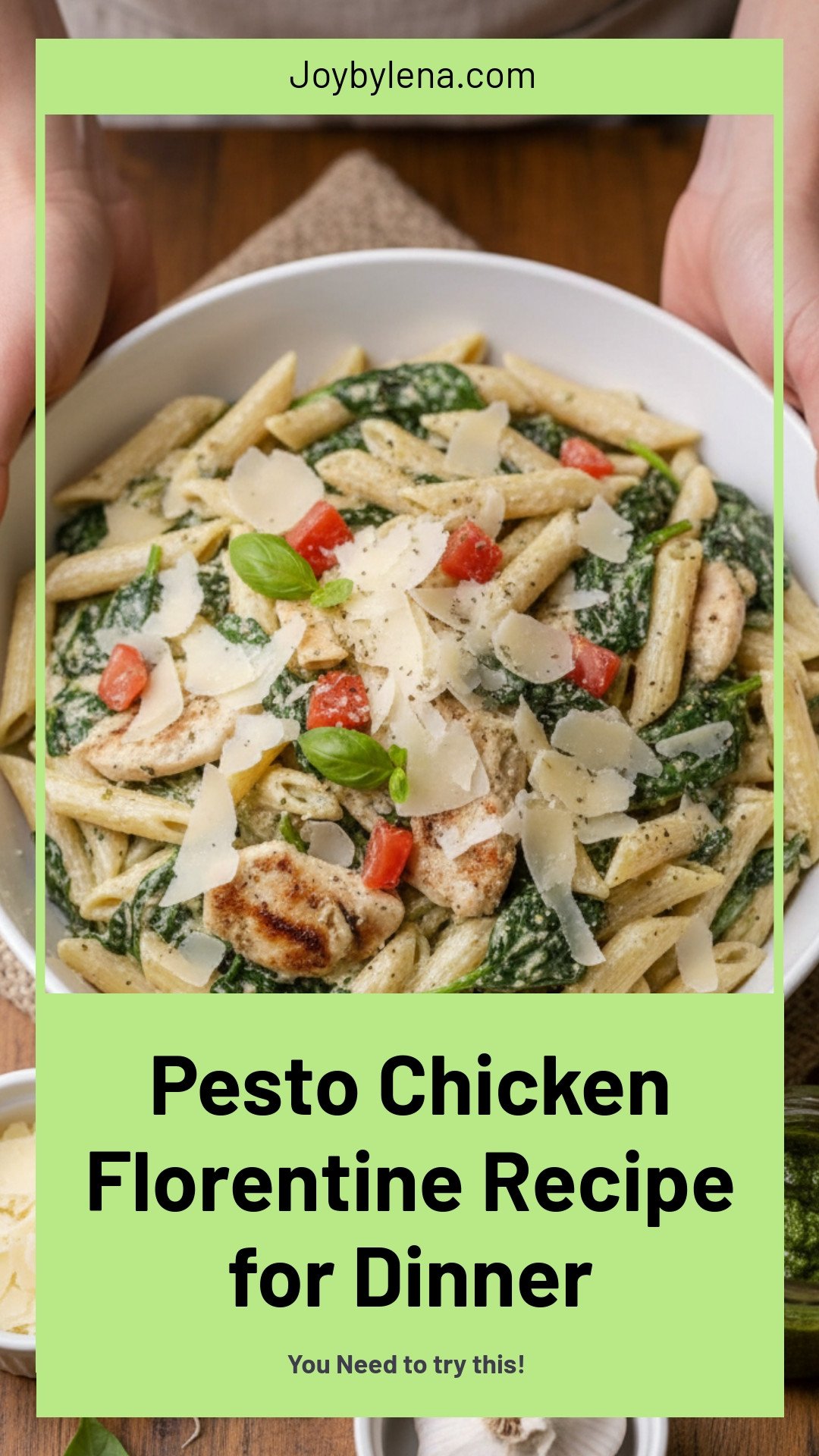 Pesto Chicken Florentine