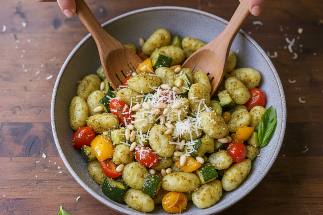Pesto Gnocchi Recipe A Delicious Italian Meal