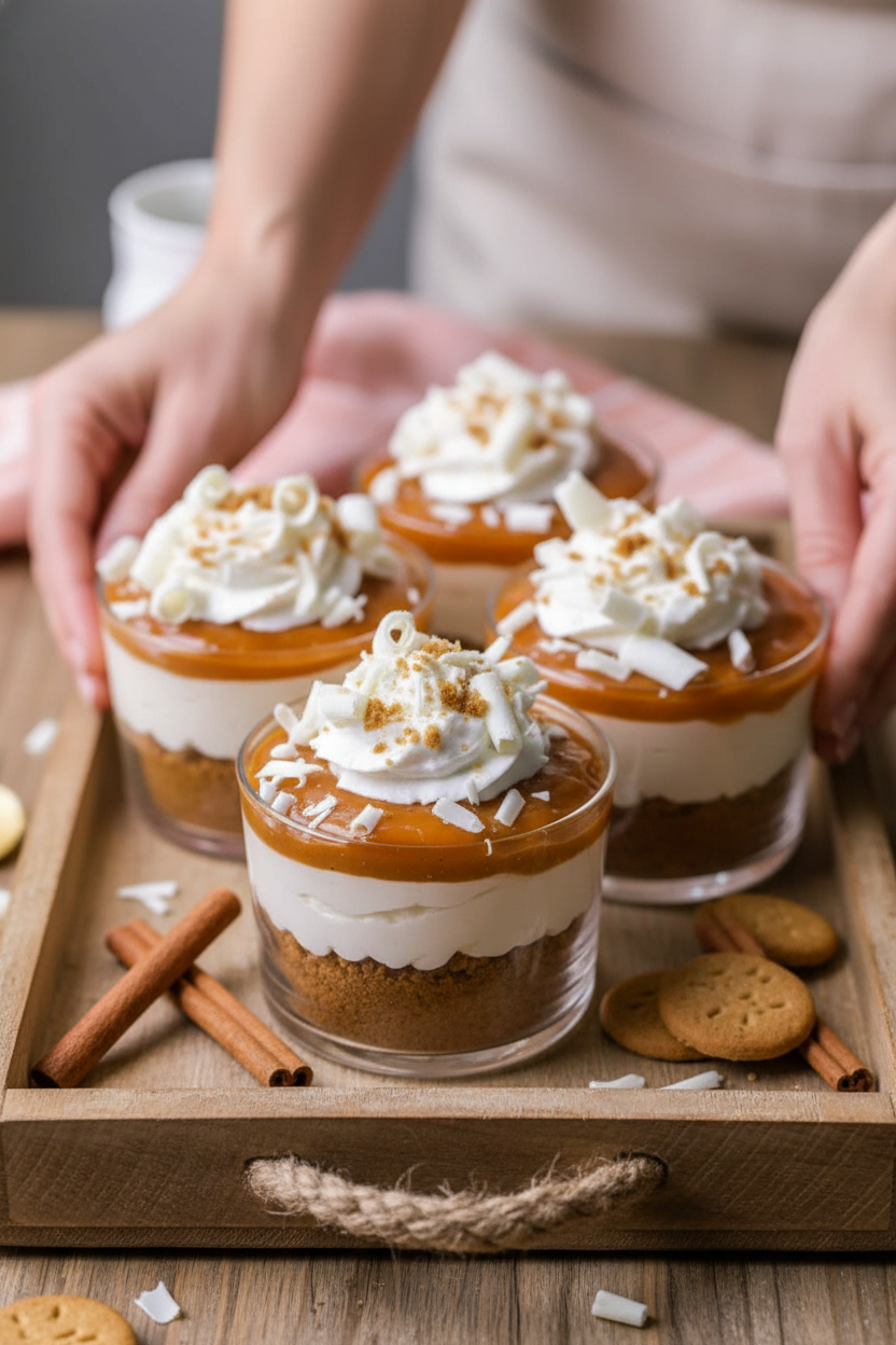 Pumpkin Pudding Parfaits
