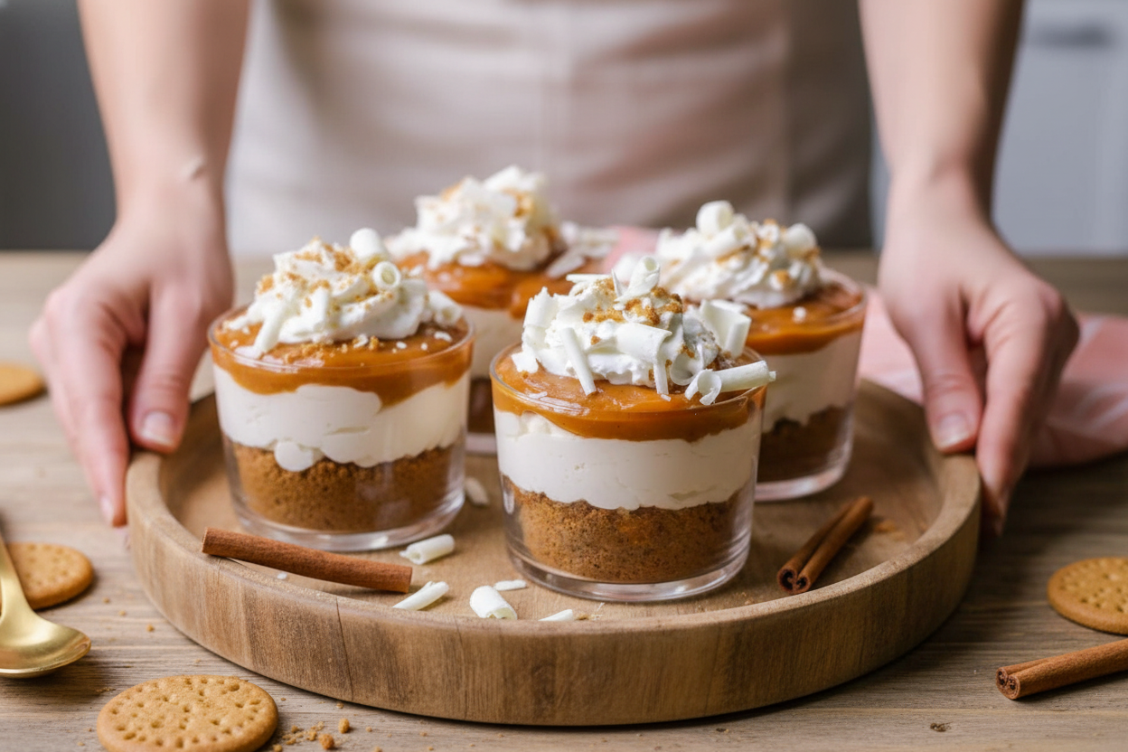 Layered Pumpkin Pudding Parfait Recipes