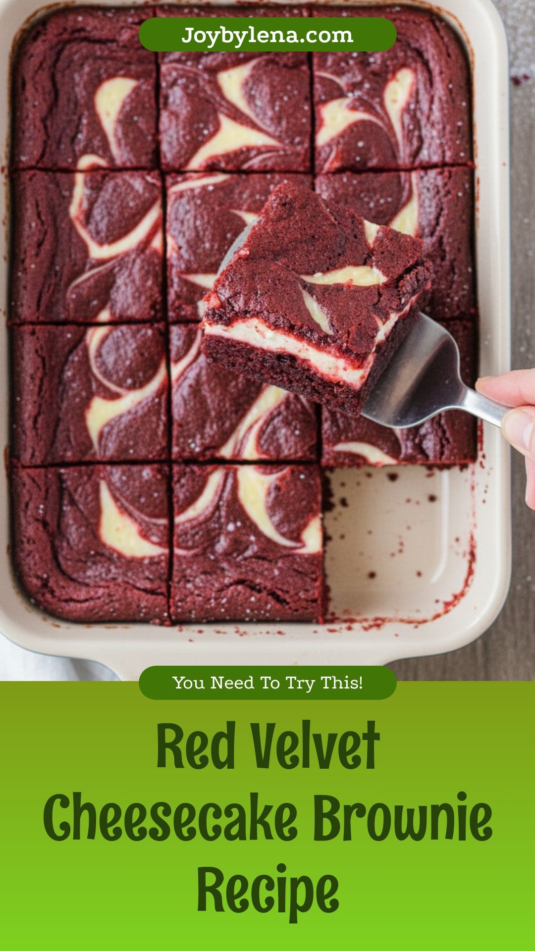 Red Velvet Cheesecake Brownies
