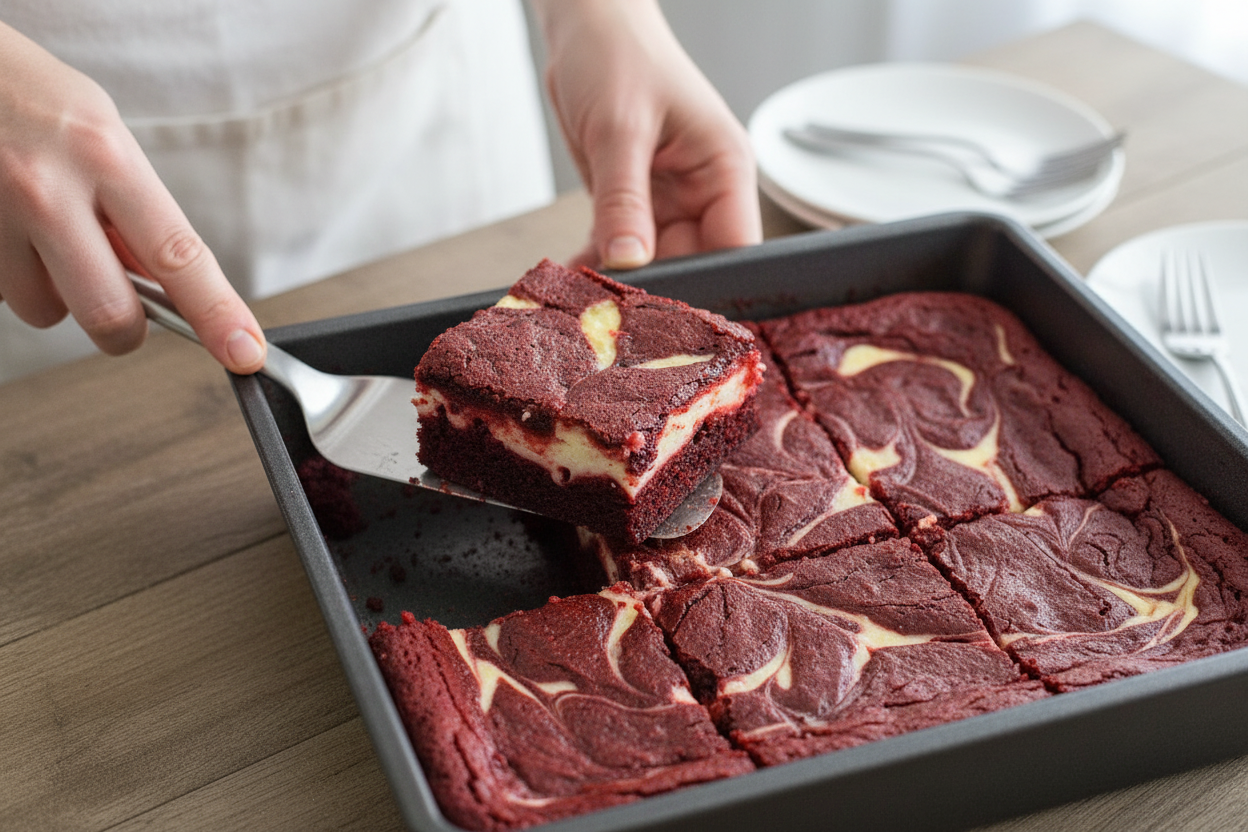 Red Velvet Cheesecake Brownie Recipe