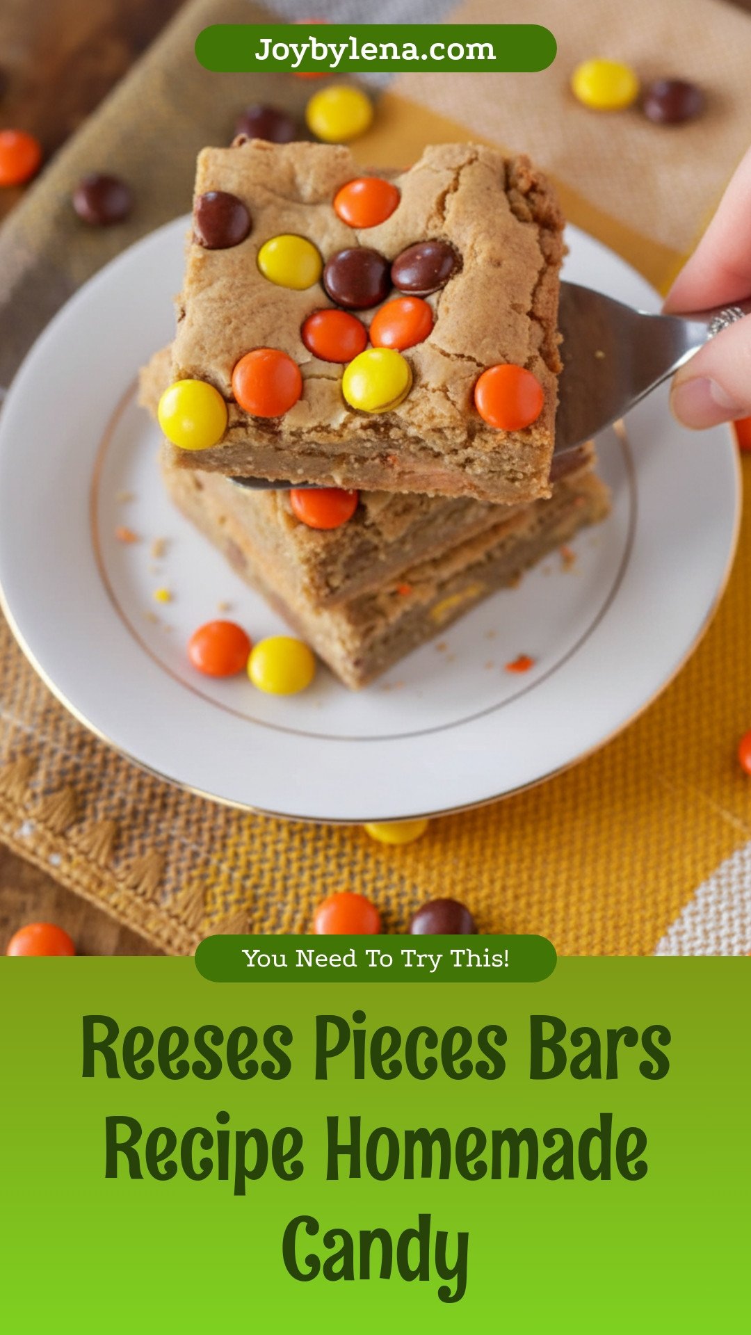 Reeses Pieces Bars