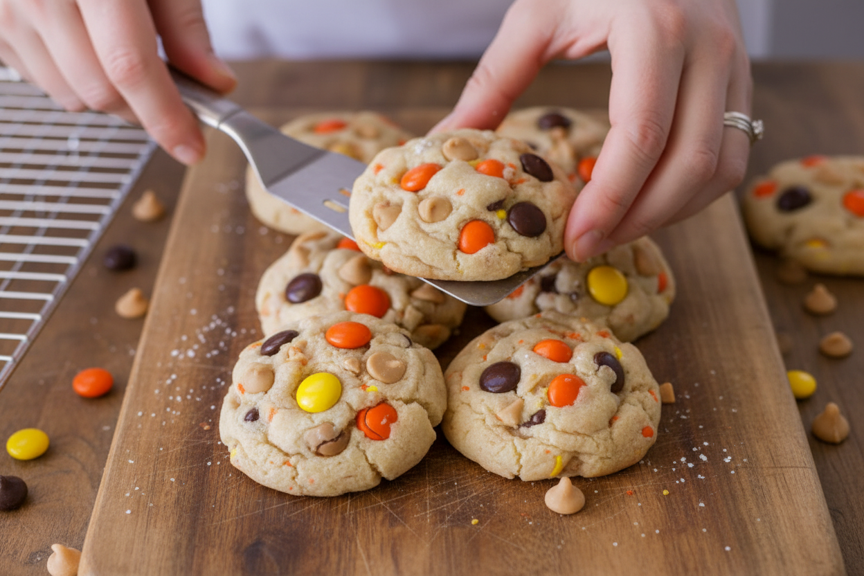 Reeses Pieces Cookies Recipe