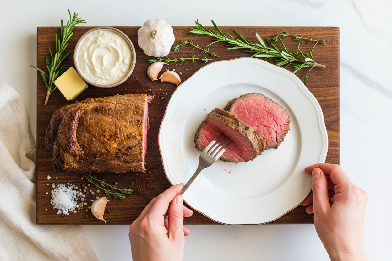 Roasted Beef Tenderloin Recipe Video Tutorial