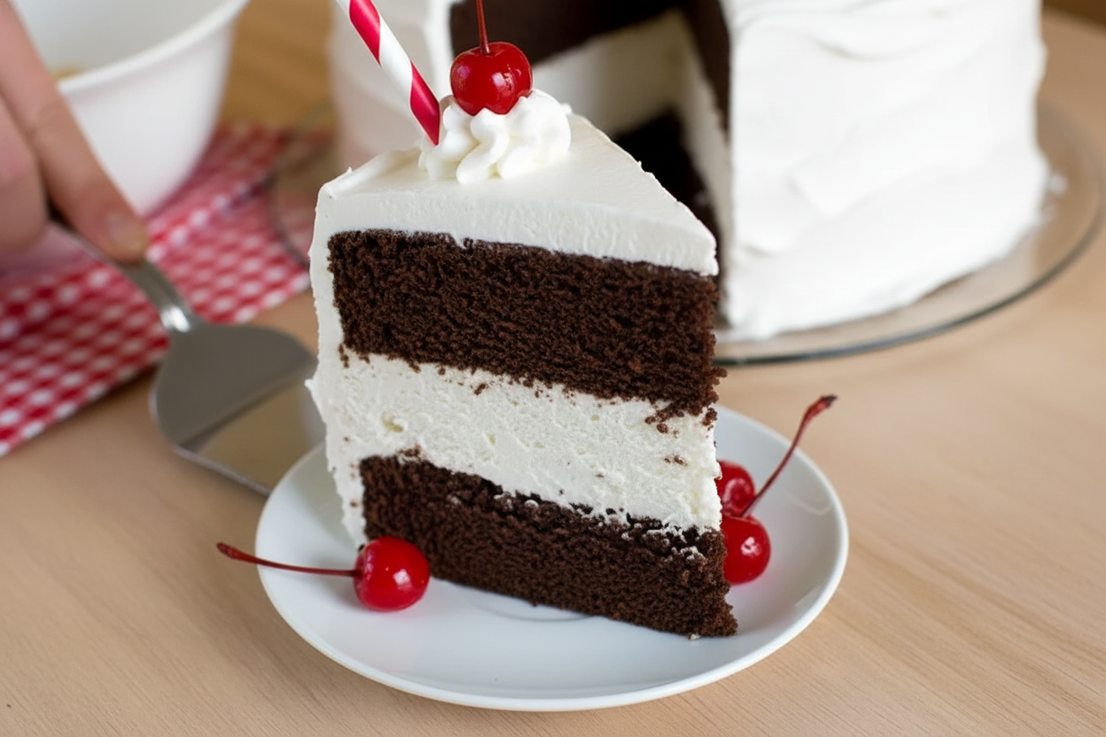 Root Beer Float Ice Cream Cake Recipe