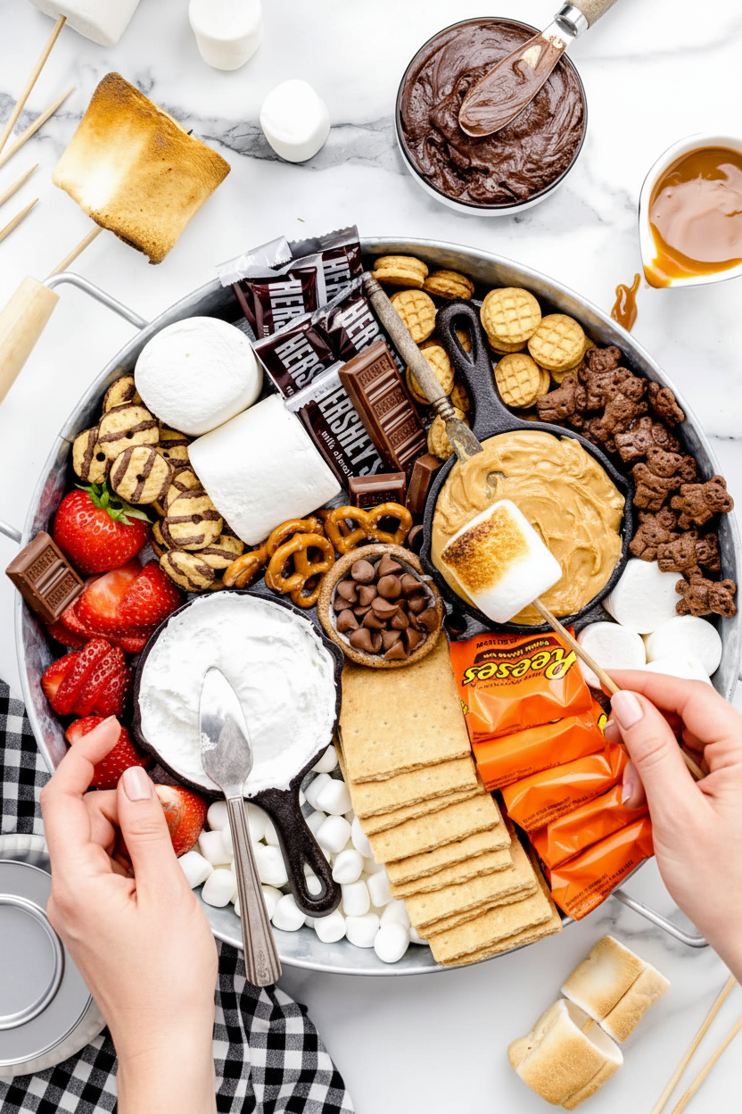 S'Mores Charcuterie Board