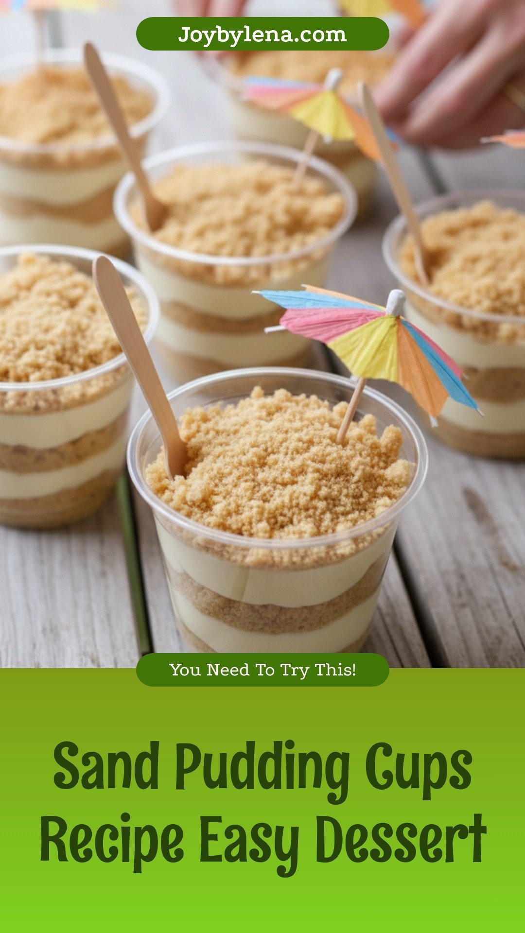 Sand Pudding Cups