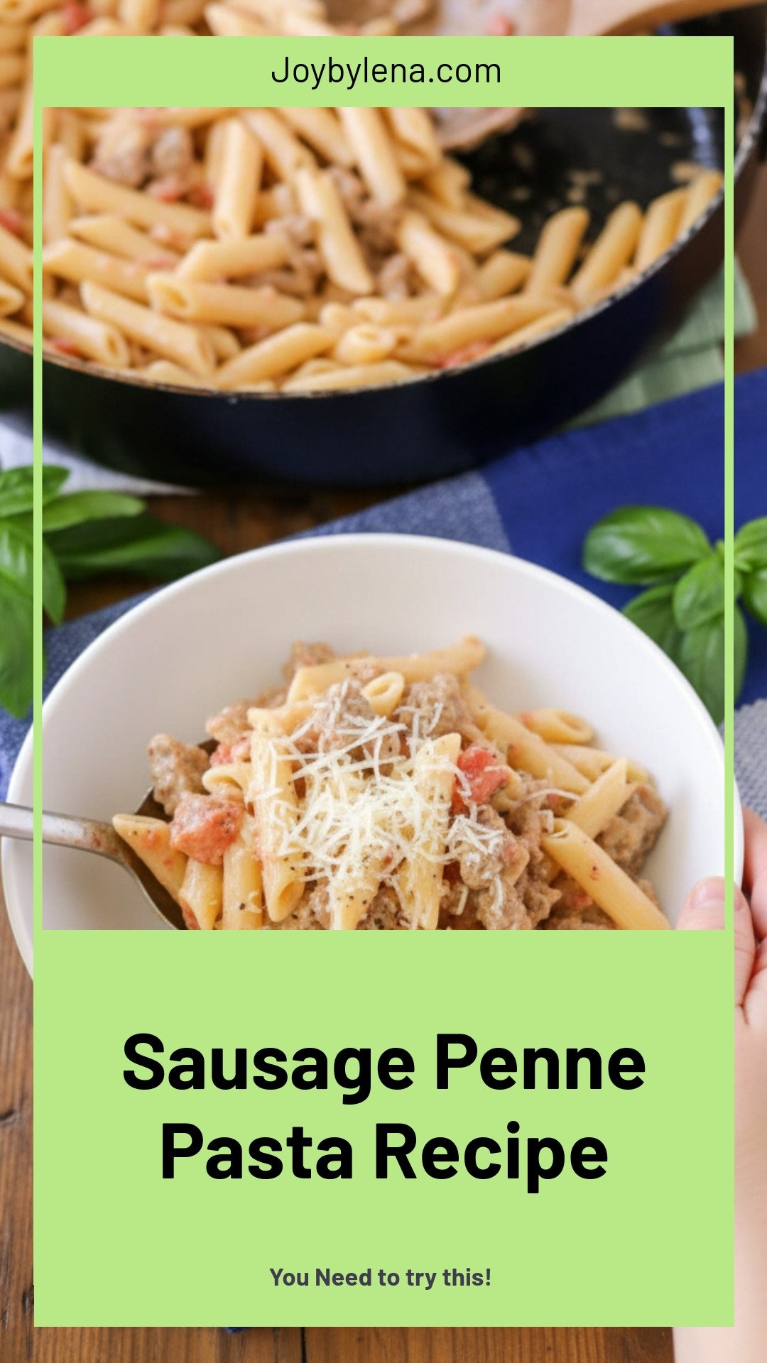 Sausage Penne Pasta