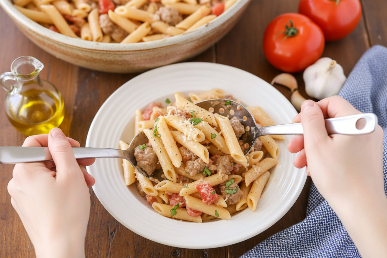 Sausage Penne Pasta Recipe