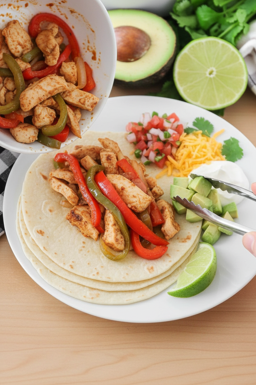 Sheet Pan Chicken Fajitas