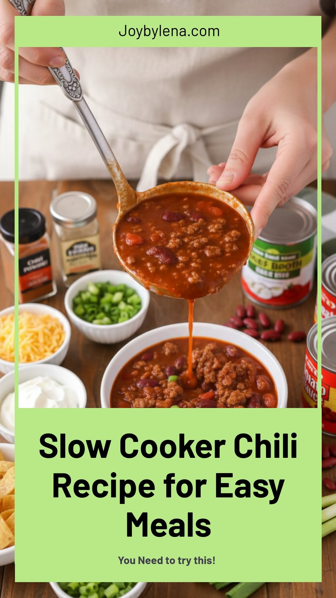 Slow Cooker Chili