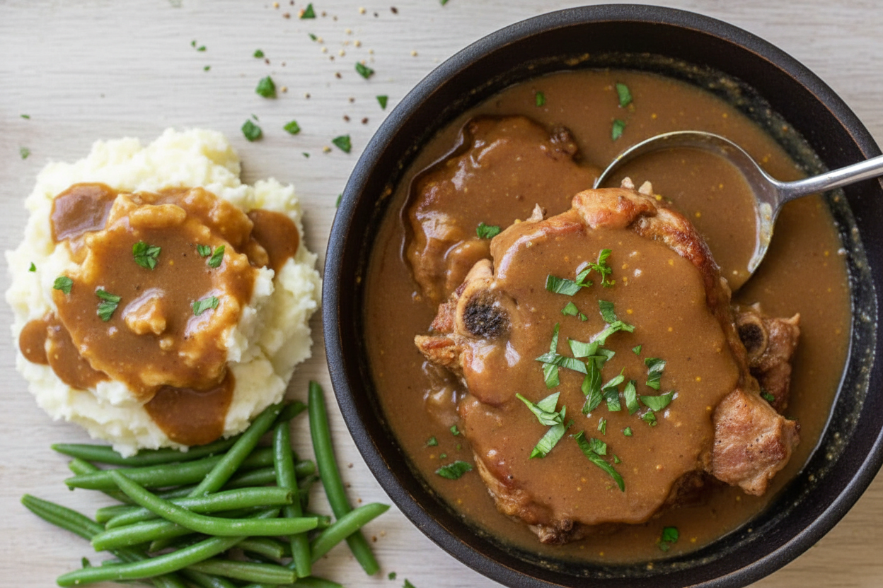 Slow Cooker Pork Chops Recipe for Tender Meat
