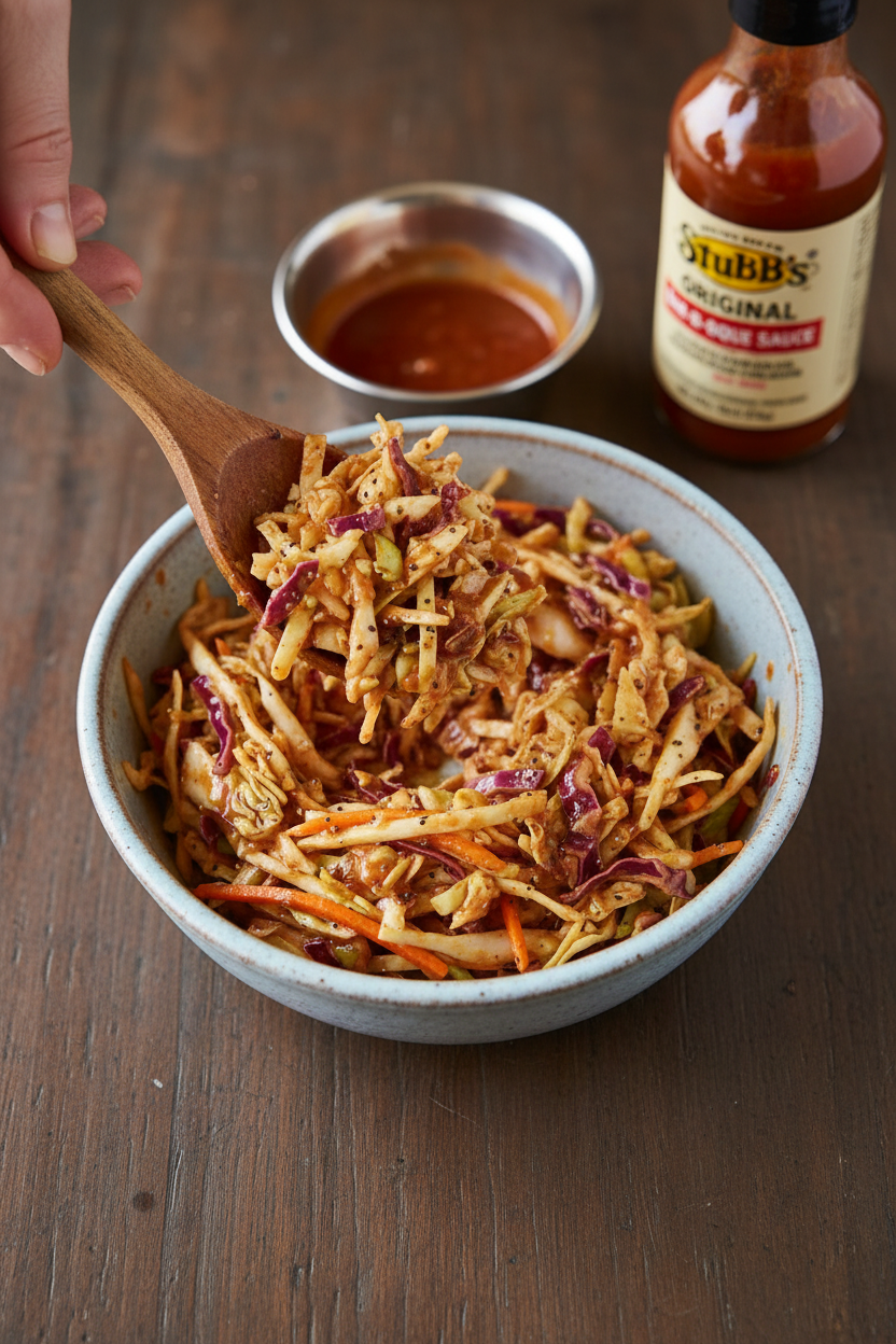 Smoky Slaw Sidekick: The perfect crunchy companion.