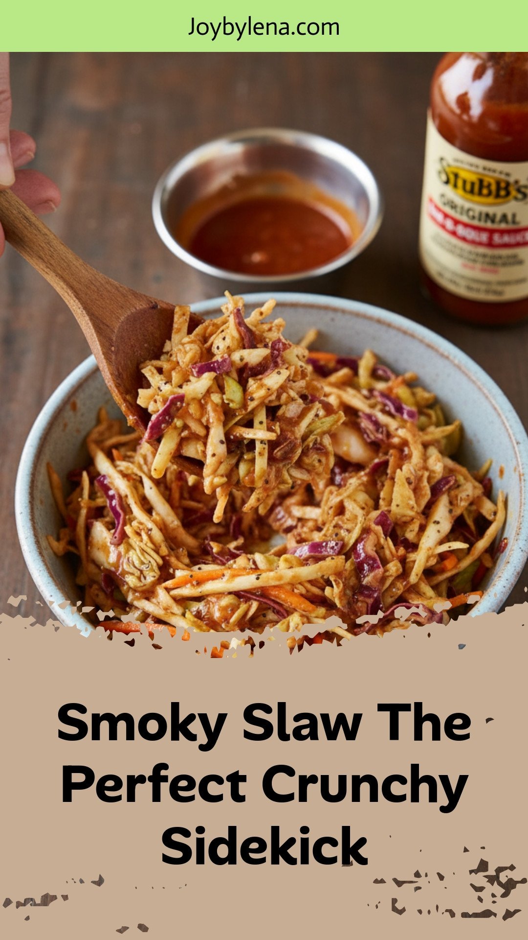Smoky Slaw Sidekick: The perfect crunchy companion.