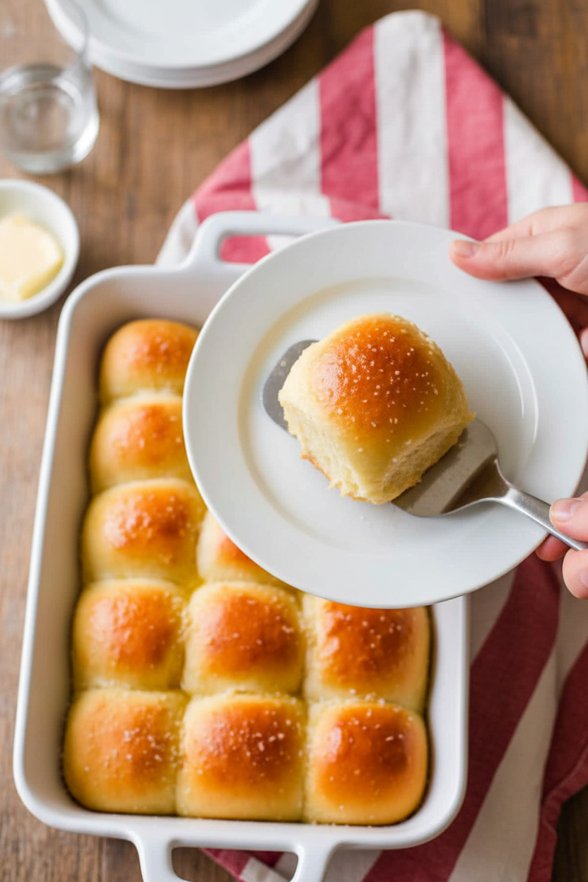 Soft Dinner Rolls (VIDEO)