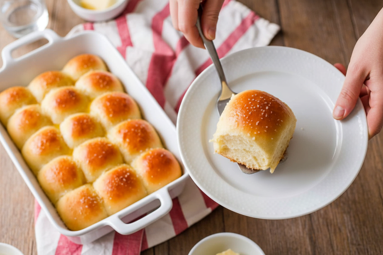 Soft Dinner Rolls Recipe Video Tutorial