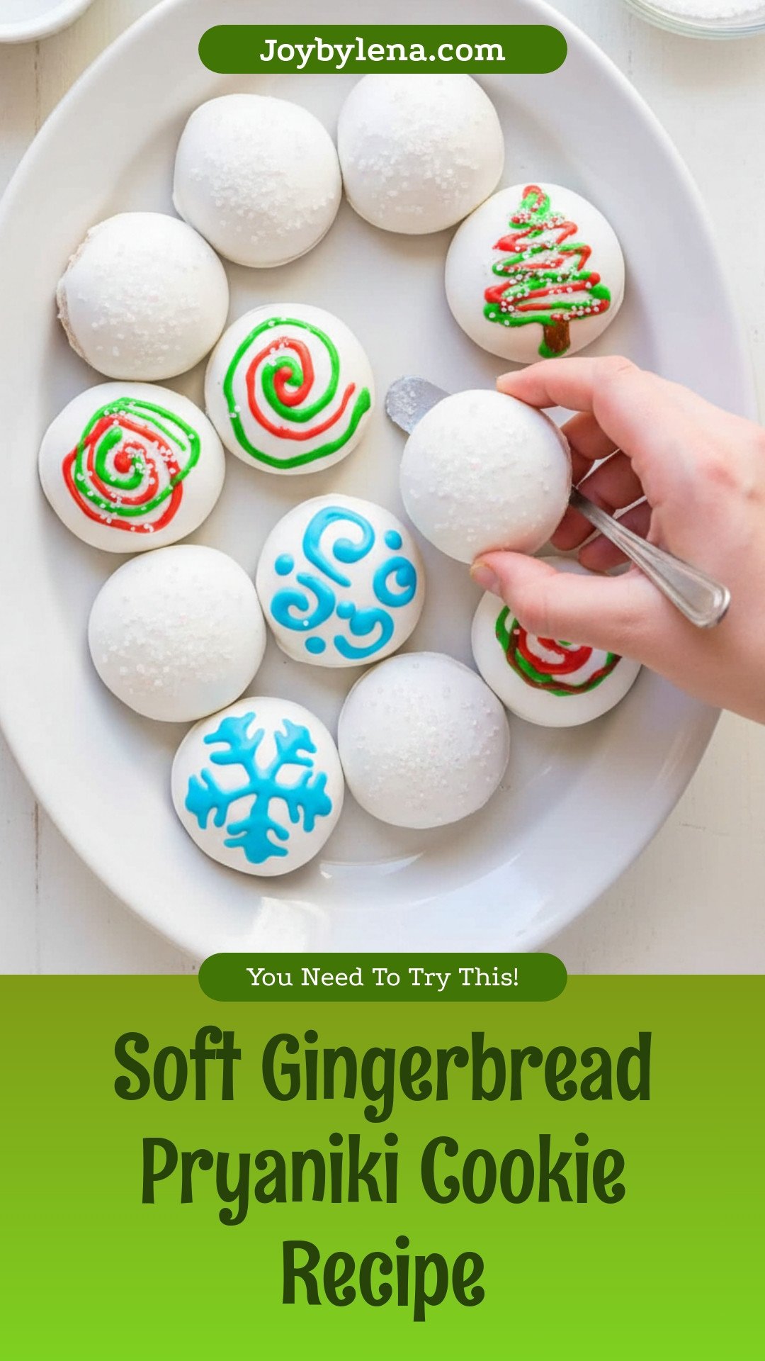 Soft Gingerbread Pryaniki Cookies