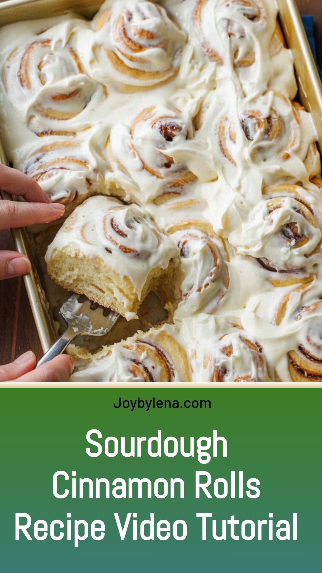 Sourdough Cinnamon Rolls (VIDEO)