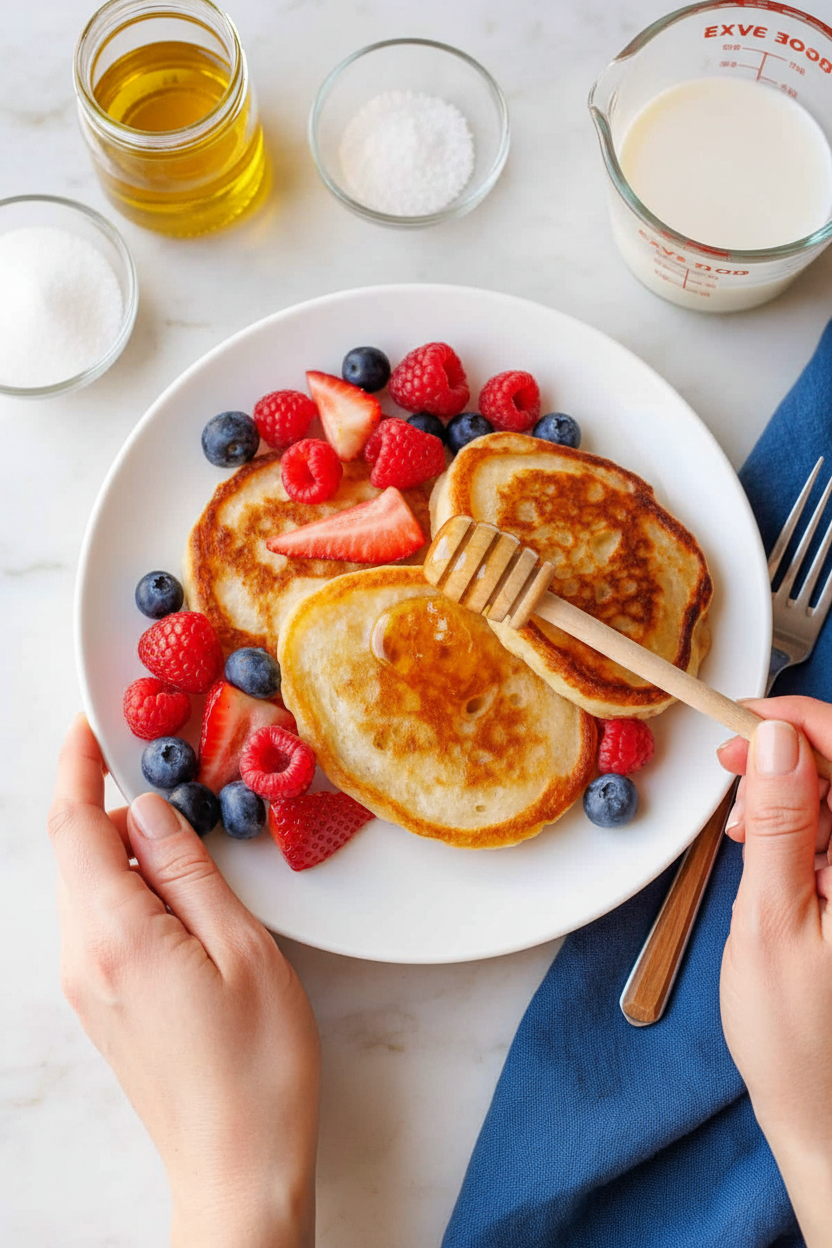 Sourdough Discard Pancakes (VIDEO)