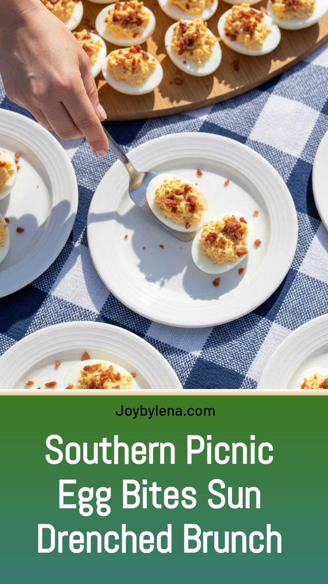 Southern Picnic Egg Bites: Sun-drenched brunch perfection.